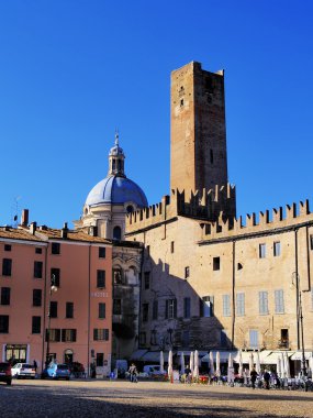 Via sordello, mantua, Lombardiya, İtalya