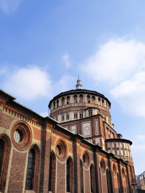 Manastır santa Maria della grazie, milan, Lombardiya, İtalya
