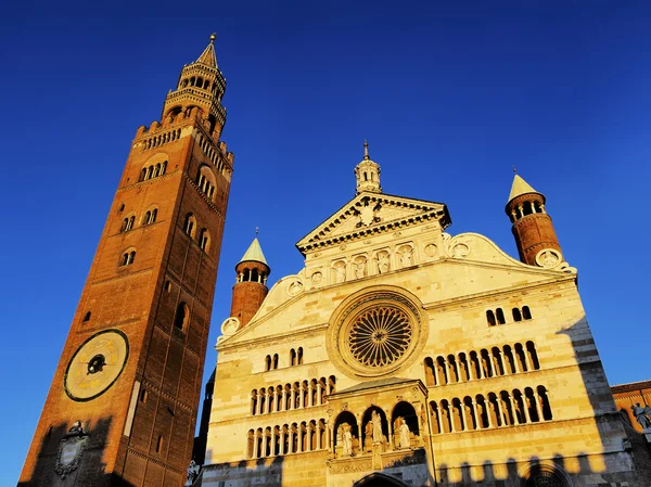 Cremona καθεδρικό ναό, Λομβαρδία, Ιταλία — Φωτογραφία Αρχείου