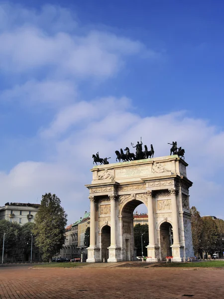 L'Arche de la Paix, Milan, Lombardie, Italie — Photo