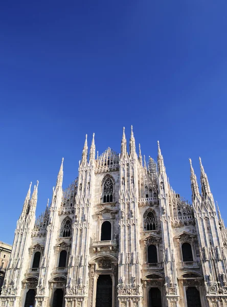 Katedrála v Miláně, Lombardie, Itálie — Stock fotografie