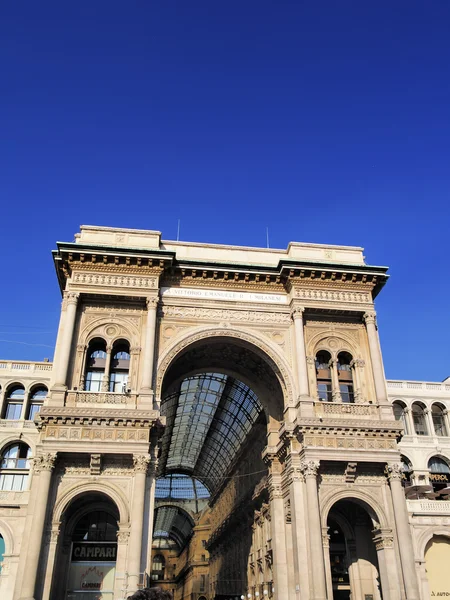 Galleria Vittorio Emanuele II, Milão, Lombardia, Itália — Fotografia de Stock