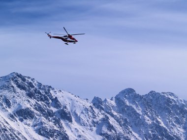kurtarma helikopteri, tatra Dağları, Polonya