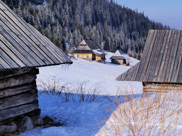 Berghütte, Tatra, Polen — Stockfoto