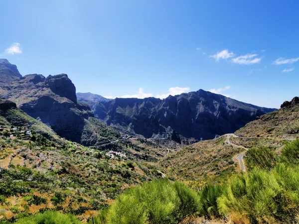 Masca(Teno Mountains), Teneryfa, Wyspy Kanaryjskie, Hiszpania — Zdjęcie stockowe