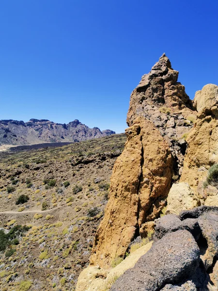 Teide Milli park(garcia rocks), tenerife, Kanarya Adaları, İspanya — Stok fotoğraf