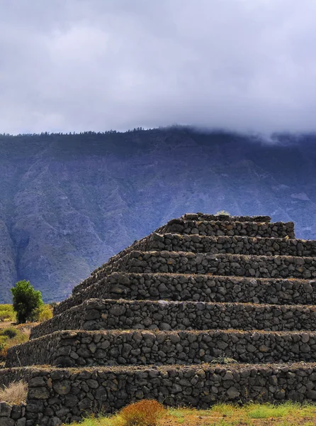 Piramides in guimar, tenerife, Canarische eilanden, Spanje — Stockfoto