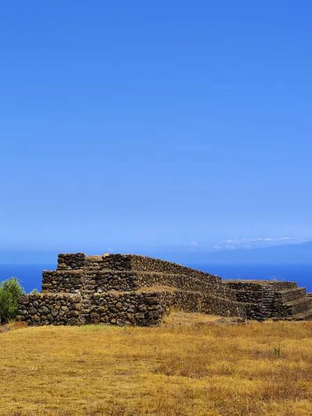 Piramides in guimar, tenerife, Canarische eilanden, Spanje — Stockfoto