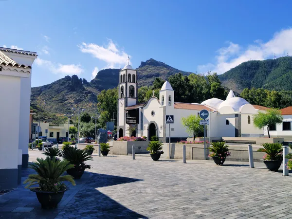 Santiago del teide, tenerife, Canarische eilanden, Spanje — Stockfoto