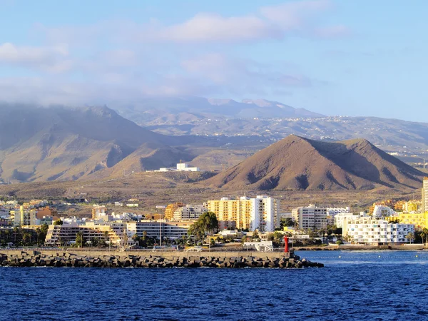 Teneryfa, widok z promu do el hierro, Wyspy Kanaryjskie — Zdjęcie stockowe