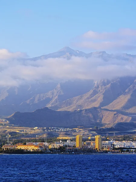 Teneryfa, widok z promu do el hierro, Wyspy Kanaryjskie — Zdjęcie stockowe