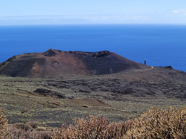 Paesaggio vulcanico, Hierro, Isole Canarie — Foto Stock