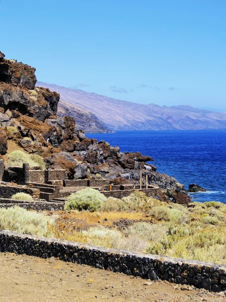 Volcanic Landscape, Hierro, Canary Islands — Stok fotoğraf