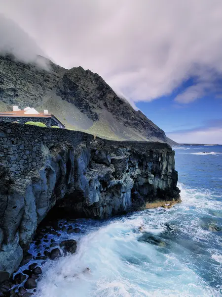 Golfo Coastline, Hierro, Canary Islands — Stock Photo, Image