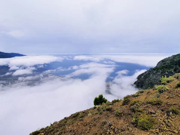 Nuvens em Hierro, Ilhas Canárias — Fotografia de Stock