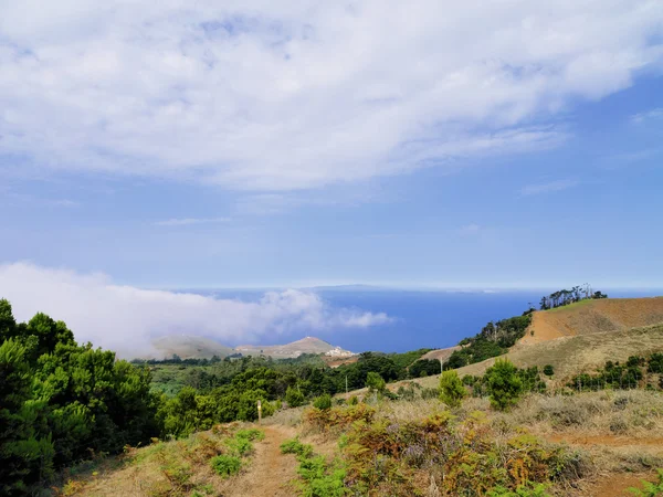 Облака Хиерро, Канарские острова — стоковое фото