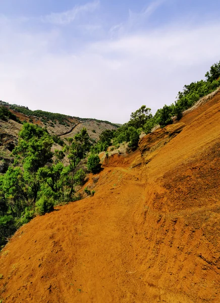 Orange Soil, El Hierro, Isole Canarie — Foto Stock