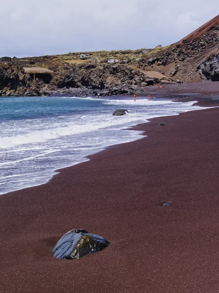 Playa del verodal, hierro, Canarische eilanden — Stockfoto