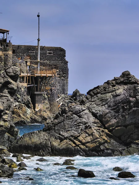 Castel del Mar (Deniz Kalesi), La Gomera, Kanarya Adaları, İspanya — Stok fotoğraf