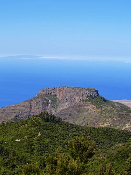 Fortaleza de chipude, la gomera, Wyspy Kanaryjskie, Hiszpania — Zdjęcie stockowe