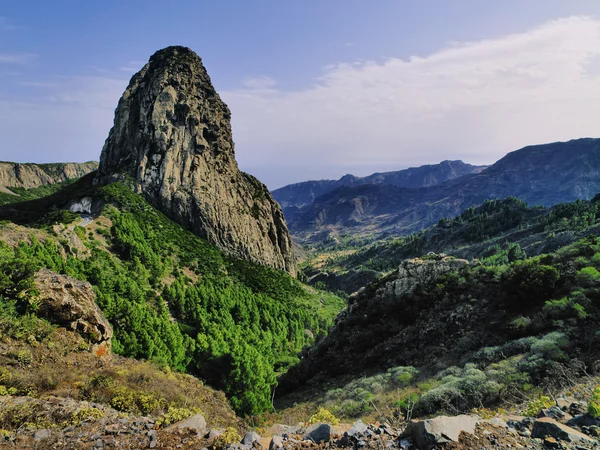 Los Roques(The Rocks), La Gomera, Canary Islands, Spain — Stock Photo, Image