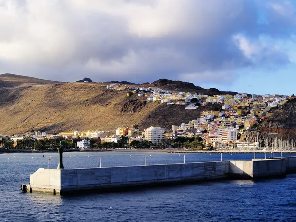 San sebastian de la gomera, Kanárské ostrovy, Španělsko — Stock fotografie