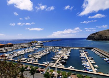 Harbour in San Sebastian de la Gomera, Canary Islands, Spain clipart