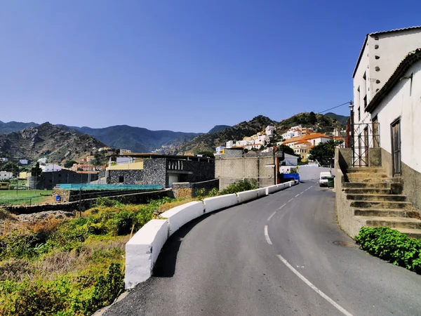 Vallehermoso, La Gomera, Kanárské ostrovy, Španělsko — Stock fotografie