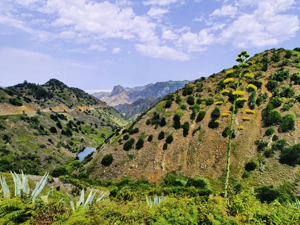 Vallehermoso, La Gomera, Wyspy Kanaryjskie, Hiszpania — Zdjęcie stockowe