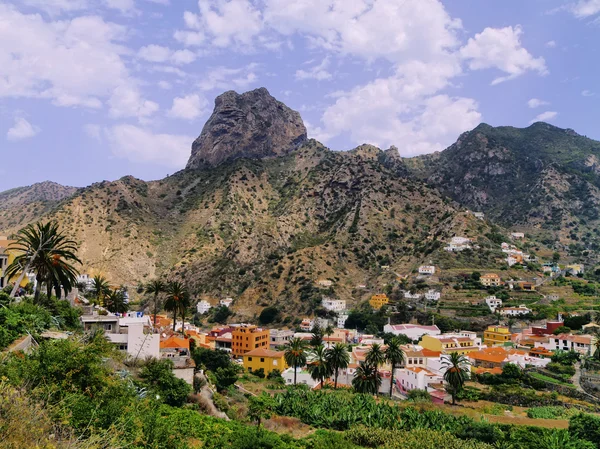 Vallehermoso, La Gomera, Wyspy Kanaryjskie, Hiszpania — Zdjęcie stockowe