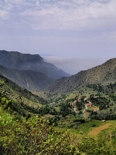 Vallehermoso, La Gomera, Kanarya Adaları, İspanya — Stok fotoğraf