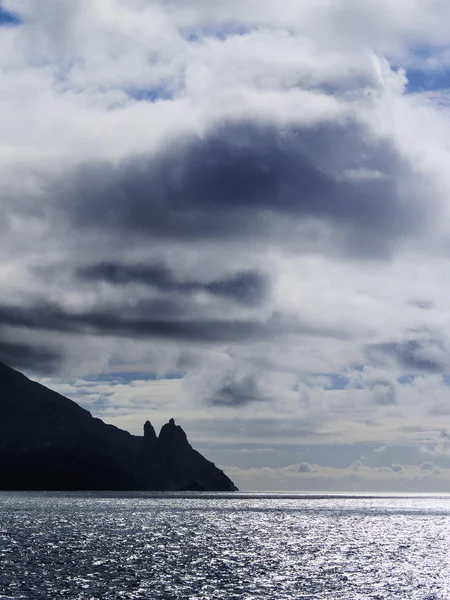 La gomera, Kanarya Adaları, İspanya'nın sahil — Stok fotoğraf