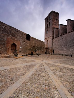 Katedral Ibiza kent, Balear Adaları, İspanya