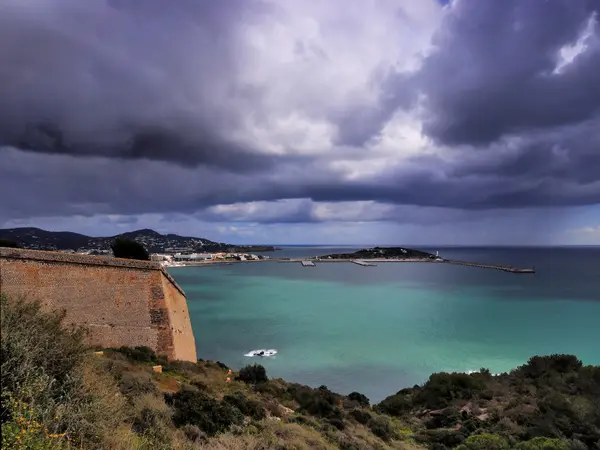 Město Ibiza, Baleárské ostrovy, Španělsko — Stock fotografie