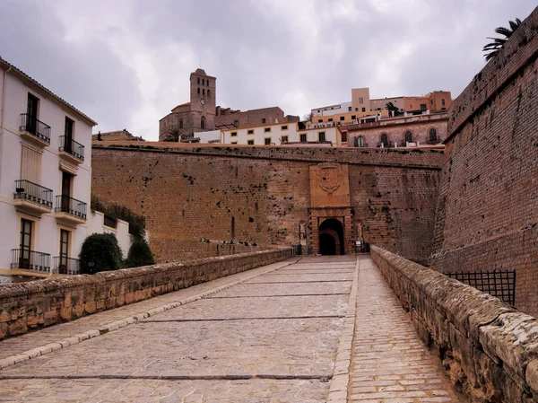 Portal de ses taules, Ibiza-Stadt, Balearen, Spanien — Stockfoto