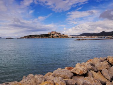 Ibiza kent, Balear Adaları, İspanya'da liman