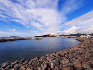 Ibiza kent, Balear Adaları, İspanya'da liman