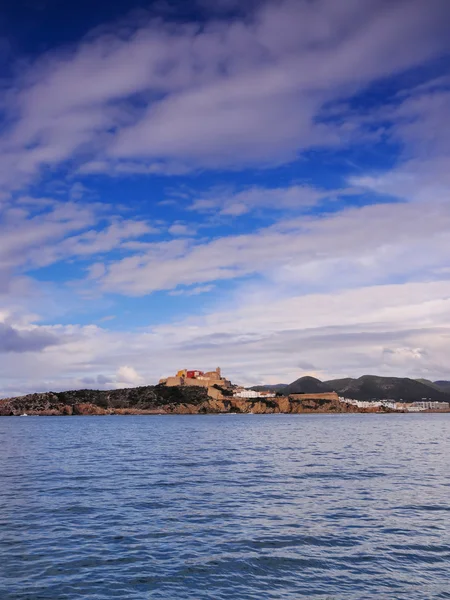 Puerto en Ibiza Ciudad, Islas Baleares, España — Foto de Stock