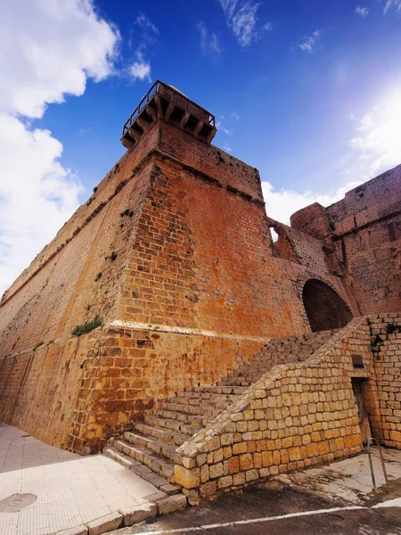 Stadtmauern von Ibiza, Balearen, Spanien — Stockfoto