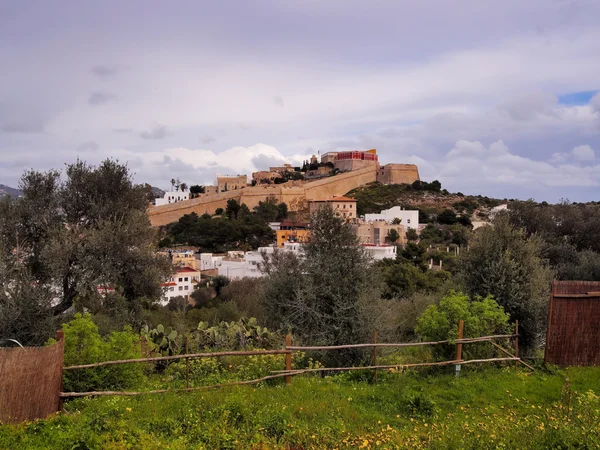 Necropolis de Puig des Molins, Ibiza, Ilhas Baleares, Espanha — Fotografia de Stock