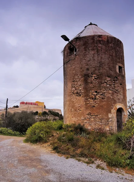 Nekropolia de puig des molins, ibiza, Majorka, Hiszpania — Zdjęcie stockowe