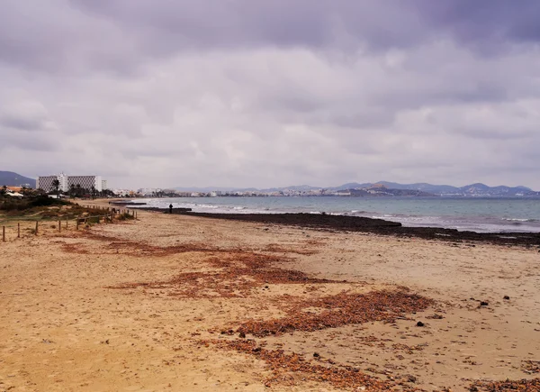 Bossa Beach, Ibiza, Ilhas Baleares, Espanha — Fotografia de Stock