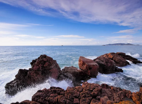 Ibiza Coastline, Isole Baleari, Spagna — Foto Stock