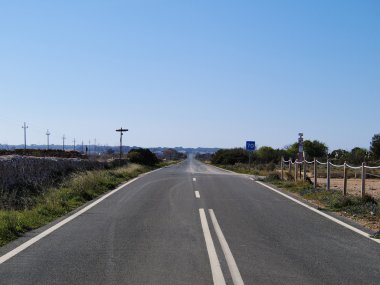 yolda formentera, Balear Adaları, İspanya