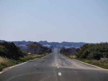 yolda formentera, Balear Adaları, İspanya