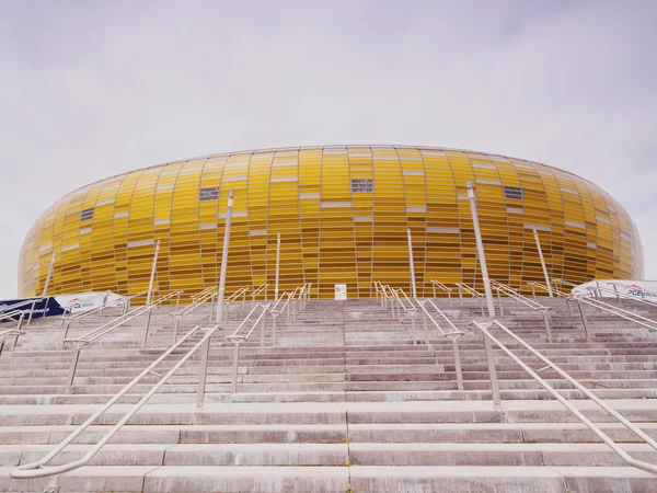 Стадион PGE Arena в Гданьске, Польша — стоковое фото