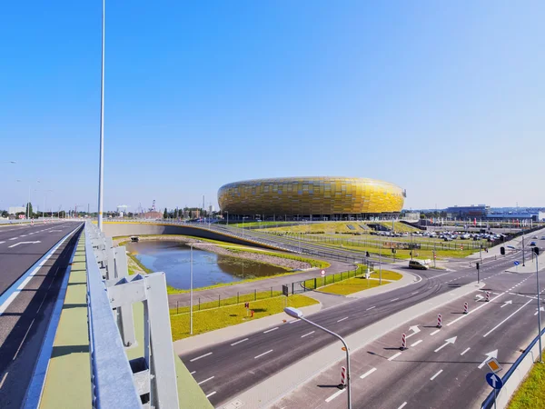 PGE arena stadion in gdansk, Polen — Stockfoto