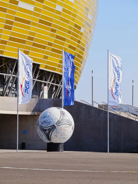 PGE arena stadion v Gdaňsku, Polsko — Stock fotografie