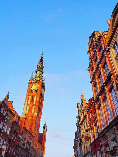 Rathaus in Danzig, Polen — Stockfoto