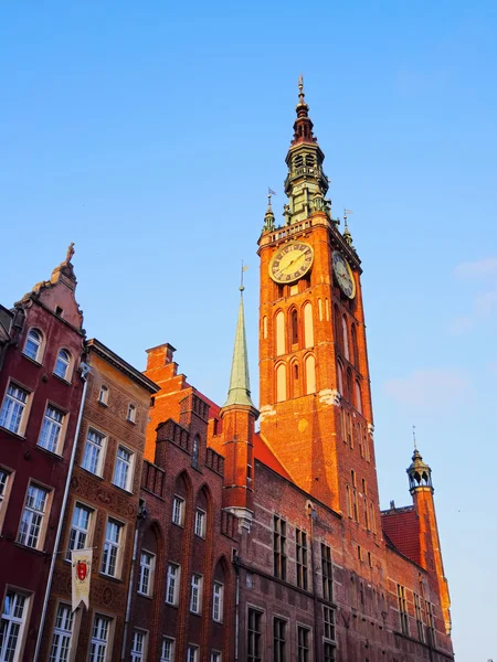 Hôtel de Ville de Gdansk, Pologne — Photo